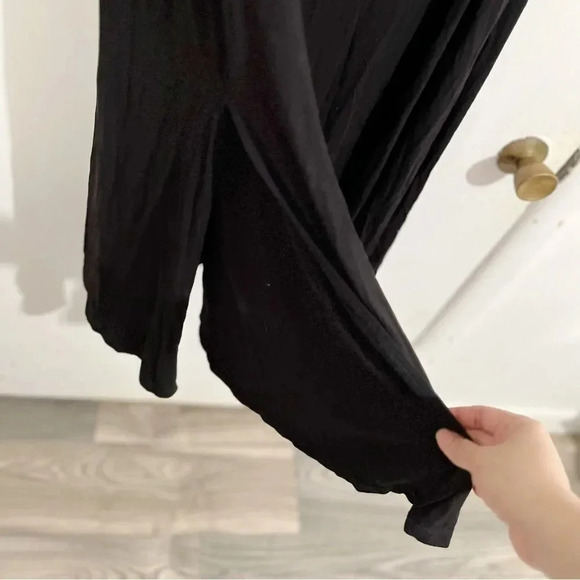 Lord & Taylor side slit maxi black skirt Size S - Picture 6 of 8
